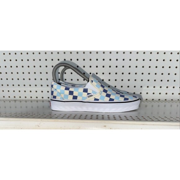 VANS Classic Slip-On Checkerboard Womens Athletic Skate Shoes Size 7 Multi Color - Picture 1 of 8